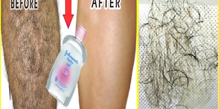Magical oil to remove unwanted hair